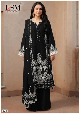 LSM Black & White Vol-2 Karachi Pure Cotton Dress Material dress material catalogs