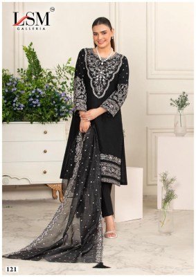 LSM Black & White Vol-2 Karachi Pure Cotton Dress Material dress material catalogs