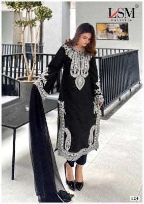 LSM Black & White Vol-2 Karachi Pure Cotton Dress Material dress material catalogs