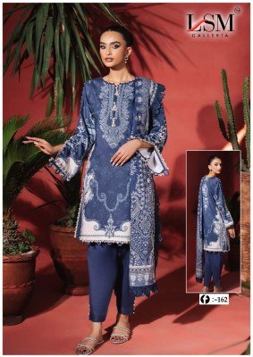 LSM Firdous Queen Vol 16  Luxurious Heavy Lawn Unstitched Fabric with Pure Cotton Dupatta Wholesale dress material catalogs