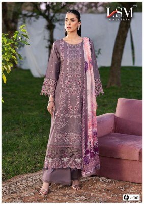 LSM Firdous Queen Vol 16  Luxurious Heavy Lawn Unstitched Fabric with Pure Cotton Dupatta Wholesale dress material catalogs