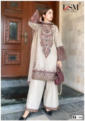 LSM Firdous Queen Vol 16  Luxurious Heavy Lawn Unstitched Fabric with Pure Cotton Dupatta Wholesale dress material catalogs