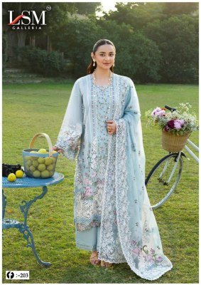 LSM Firdous Queen Vol-20 Pure Heavy Lawn Dress Material Collection dress material catalogs