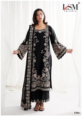 LSM Galleria Parian Dream Vol 15  Unstitched Heavy Luxury Lawn Collection  Pure Heavy Lawn Top And Bottom with Pure Cotton Dupatta Wholesale dress material catalogs