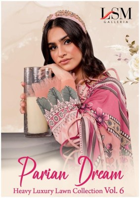 LSM galleria by parian dream heavy luxury lawn pakistani karachi suits catalogue Amavi