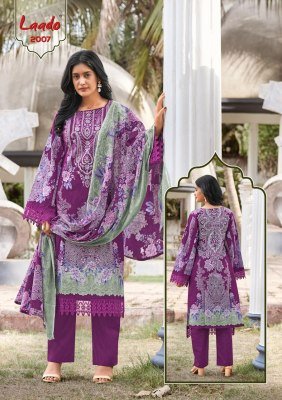 Laado Innayat Vol 2 Karachi Pure Cotton Readymade Kurti Pant with Dupatta Set kurti pant with dupatta Catalogs