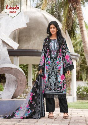 Laado Innayat Vol 2 Karachi Pure Cotton Readymade Kurti Pant with Dupatta Set kurti pant with dupatta Catalogs