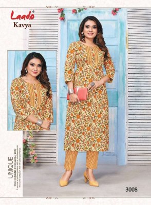 Laado Kavya  vol 3 Jaipuri Style Kurti with pants set catalogue wholesaler  kurtis catalogs