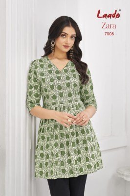 Laado Zara VOL 07 Ready Made Cotton Tunic  Top Wholesale kurtis catalogs