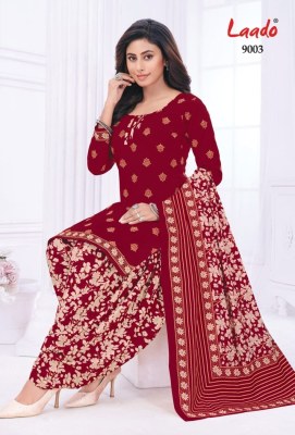 Laado by Nadiya patiyala vol 9 heavy cotton printed unstitched suit catalogue at Affordable rate salwar kameez catalogs