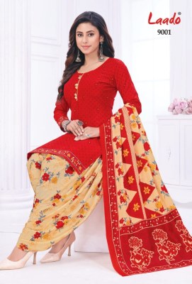 Laado by Nadiya patiyala vol 9 heavy cotton printed unstitched suit catalogue at Affordable rate salwar kameez catalogs