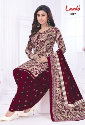 Laado by Nadiya patiyala vol 9 heavy cotton printed unstitched suit catalogue at Affordable rate salwar kameez catalogs