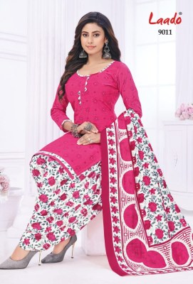 Laado by Nadiya patiyala vol 9 heavy cotton printed unstitched suit catalogue at Affordable rate salwar kameez catalogs