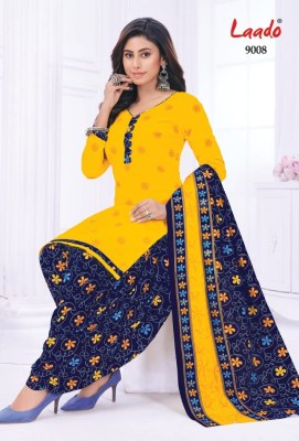 Laado by Nadiya patiyala vol 9 heavy cotton printed unstitched suit catalogue at Affordable rate salwar kameez catalogs
