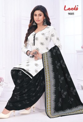 Laado by Nadiya patiyala vol 9 heavy cotton printed unstitched suit catalogue at Affordable rate salwar kameez catalogs