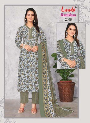 Laado new Ranishaa vol 2  pure cotton Jaipuri Pant Style ready made suits wholesaler price Surat  kurtis catalogs