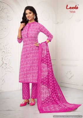 Laado vol 70 present heavy pure cotton printed unstitched dress material catalogue at amaviexpo Amavi