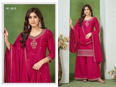 Ladies Flavour 3211 , 3212  Heavy Chinon, intricate embroidery and sequins on top, bottom, and dupatta Wholesale kurtis catalogs