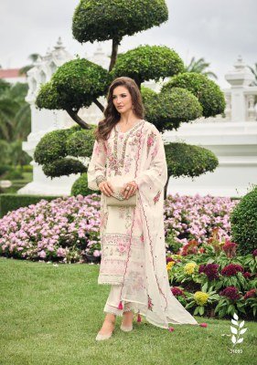 Lady Leela Kainat Handworked Maslin Suit Set with Pure Viscose Pants And Scalloped Organza Dupatta wholesale kurtis catalogs