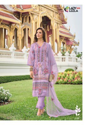 Lady Leela Kainat Handworked Maslin Suit Set with Pure Viscose Pants And Scalloped Organza Dupatta wholesale kurtis catalogs