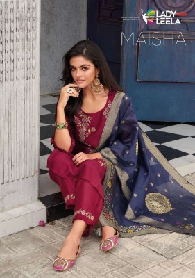 Lady Leela Maisha Premium Festive collection Readymade Suits catalogue wholesaler  Amavi
