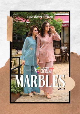 Lady Leela Marbles 7 Luxe Handwork Co ord Set Silk Top And Bottom Designer Culottes  Wholesale co ord set catalogs