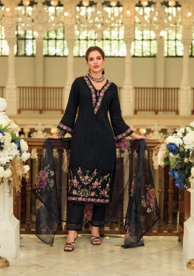 Lady Leela Summer Treads Vol 2 Pure Cotton Embroidery And Handwork Dress Set Top Bottom And Dupatta Wholesale  kurtis catalogs