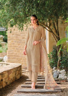 Lady Leela Varnika 2 Designer Embroidery Organza Top with Pure Viscose Silk Pant And Organza Digital Print Dupatta Wholesale kurtis catalogs