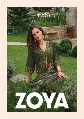 Lady Leela Zoya Designer Embroidered Viscose Silk Kurti Set with Organza Dupatta And Wholesale kurtis catalogs