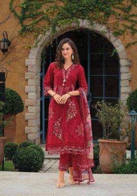 Lady Leela Zoya Designer Embroidered Viscose Silk Kurti Set with Organza Dupatta And Wholesale kurtis catalogs
