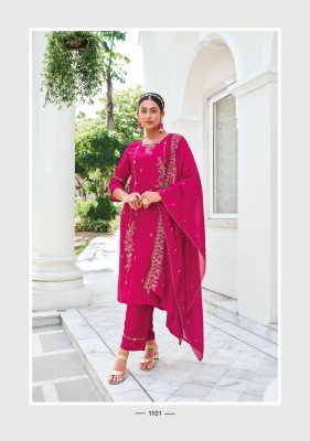 Lady leela by Noor designer embroidered readymade suit catalogue at affordable rate readymade suit catalogs