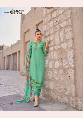 Lady leela by Riwayat heavy silk embroidered readymade kurti pant and dupatta catalogue at low rate readymade suit catalogs