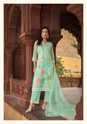 Lady leela by Summer spring embroidered printed readymade suit catalogue at low rate readymade suit catalogs