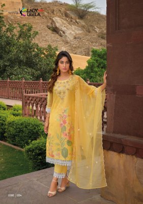 Lady leela by Summer spring embroidered printed readymade suit catalogue at low rate readymade suit catalogs