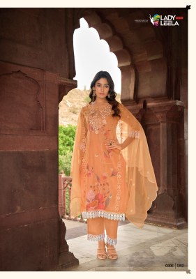 Lady leela by Summer spring embroidered printed readymade suit catalogue at low rate readymade suit catalogs
