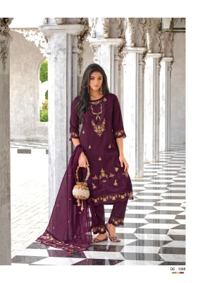 Lady leela by inaayat premium festival collection of kurti pant and dupatta catalog at wholesale rate kurtis catalogs