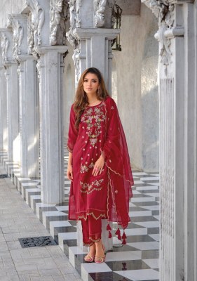 Lady leela by inaayat premium festival collection of kurti pant and dupatta catalog at wholesale rate kurtis catalogs