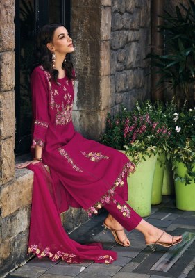 Lady leela by shiddat heavy handwork embroidery kurti pant with designer dupatta at wholesale rate kurtis catalogs