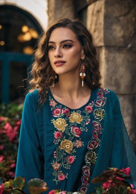 Lady leela by shiddat heavy handwork embroidery kurti pant with designer dupatta at wholesale rate kurtis catalogs