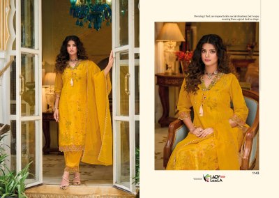 Lady leela present Ayesha embroidered readymade suit catalogue at low rate readymade suit catalogs