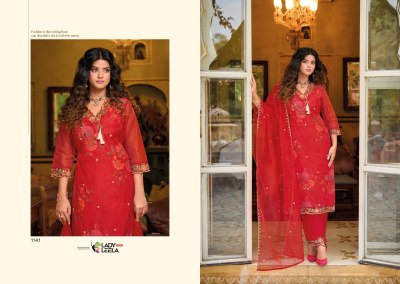 Lady leela present Ayesha embroidered readymade suit catalogue at low rate readymade suit catalogs