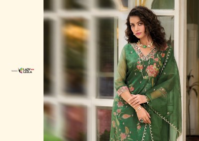Lady leela present Ayesha embroidered readymade suit catalogue at low rate readymade suit catalogs