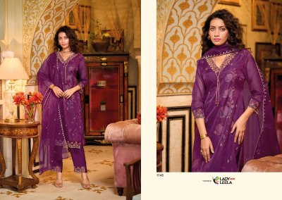 Lady leela present Ayesha embroidered readymade suit catalogue at low rate readymade suit catalogs