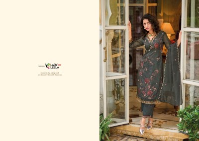 Lady leela present Ayesha embroidered readymade suit catalogue at low rate readymade suit catalogs