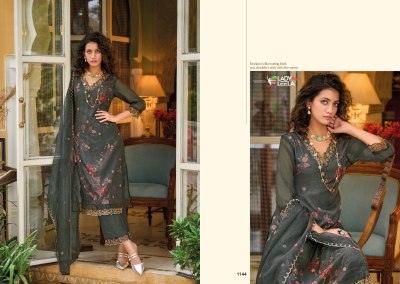 Lady leela present Ayesha embroidered readymade suit catalogue at low rate readymade suit catalogs