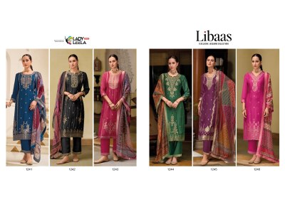 Lady leela present Libaas 2 pure viscose designer kurti pant and dupatta catalogue at affordable rate readymade suit catalogs