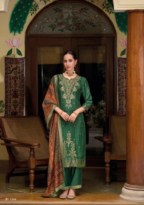 Lady leela present Libaas 2 pure viscose designer kurti pant and dupatta catalogue at affordable rate readymade suit catalogs