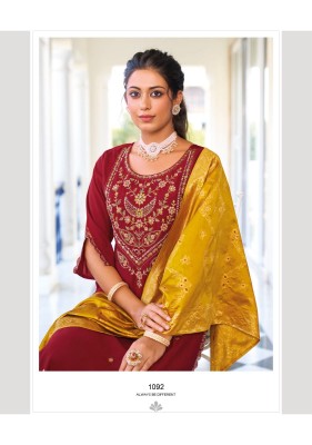 Lady leela presenting libaas e ishq heavy embroidered designer readymade suit catalog at wholesale price readymade suit catalogs