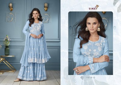 Lakhnavi vol 3 by vamika Exclusive super hit fancy sharara suit catalogue at affordable rate fancy sharara suit Catalogs