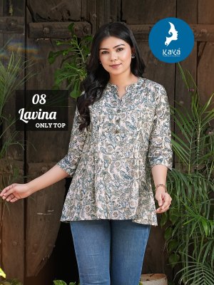 Lavina by Kaya Chanderi modal foil printed western wear catalogue at affordable rate western wear catalogs